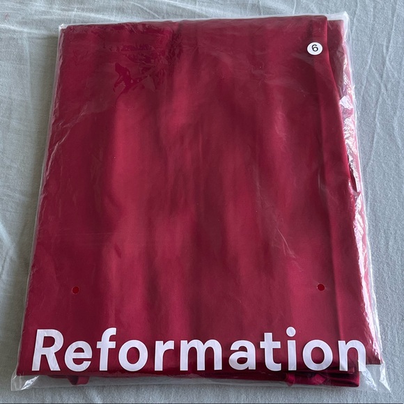 “💖Sale” Frankie Satin Dress — Rubies - Picture 8 of 8